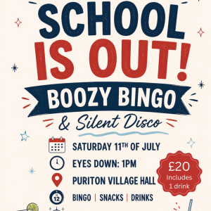 School Is Out! - Boozy Bingo & Silent Disco